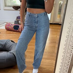 Vintage Xhilaration Light Blue Straight Leg Jeans